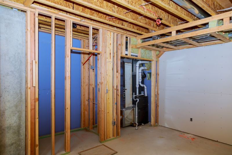 Basement Bar Construction