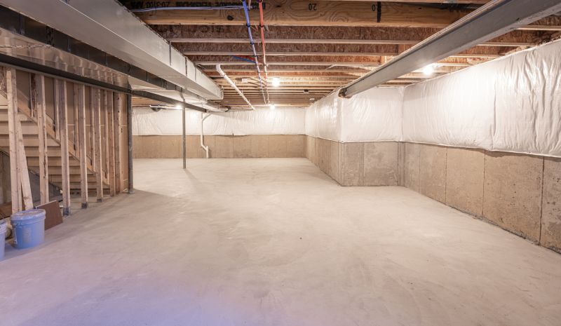 Basement Bar Construction